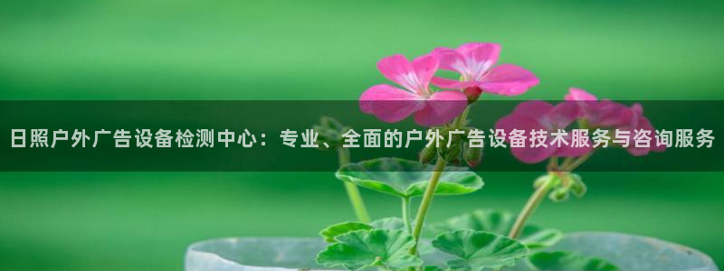 杏宇平台客服：日照户外广告设备检测中心：