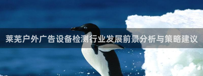 杏宇平台客服：莱芜户外广告设备检测行业发