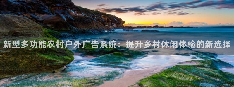 杏宇平台好吗：新型多功能农村户外广告系统